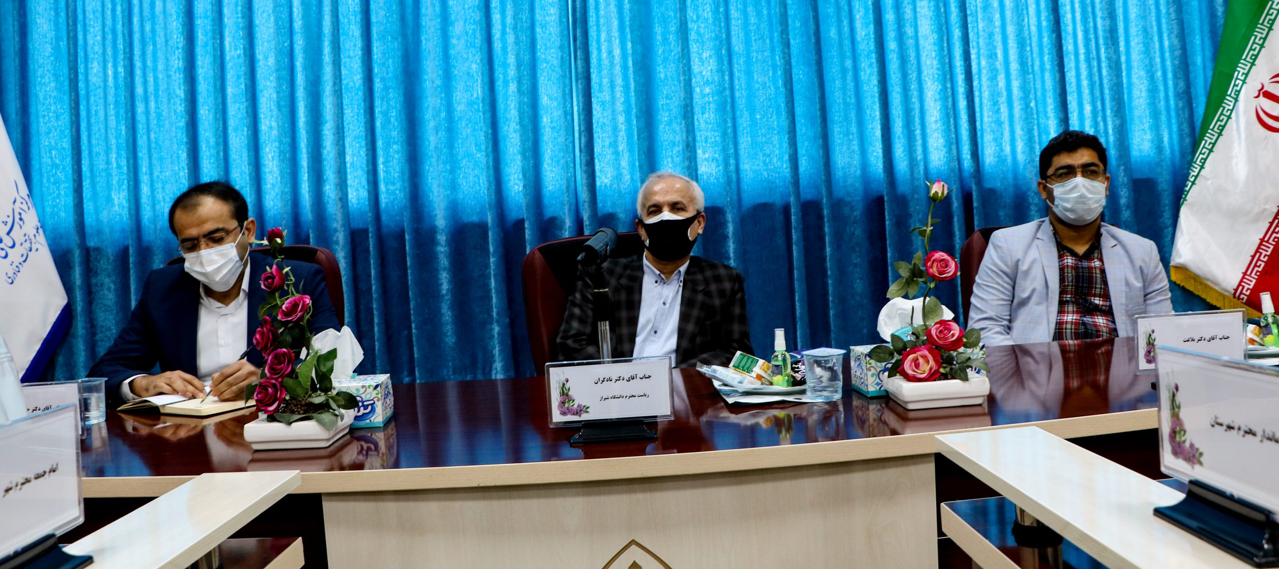 برگزاری مراسم تکریم و معارفه در مرکز آموزش عالی لامرد